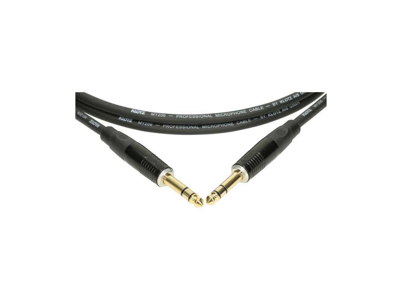 Klotz Kabel 6,3 Klinke Stereo an 6,3 Klinke Stereo 5m