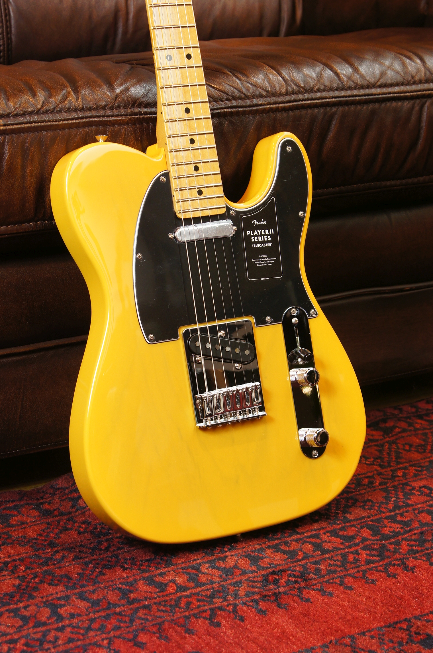 Fender Player II Telecaster®, Maple Fingerboard, Butterscotch Blonde
