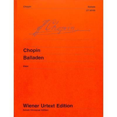 Balladen op.23, 38, 47 und 52