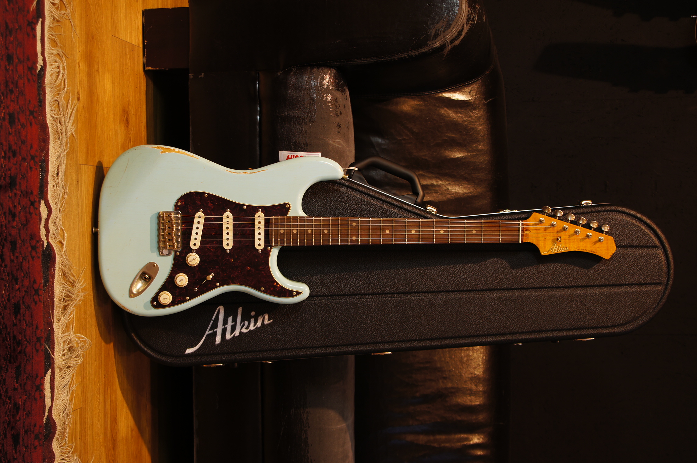 Atkin Electric S-63 The Sixty-Three aged Nitro Sonic Blue