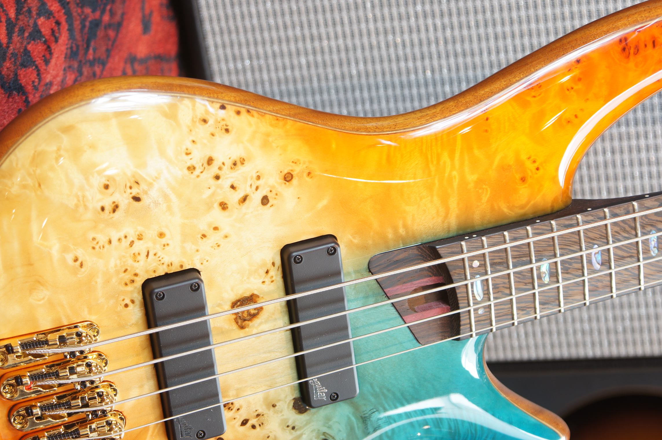 IBANEZ Premium SR 4-Str Autum Sunset Sky, incl. Gigbag