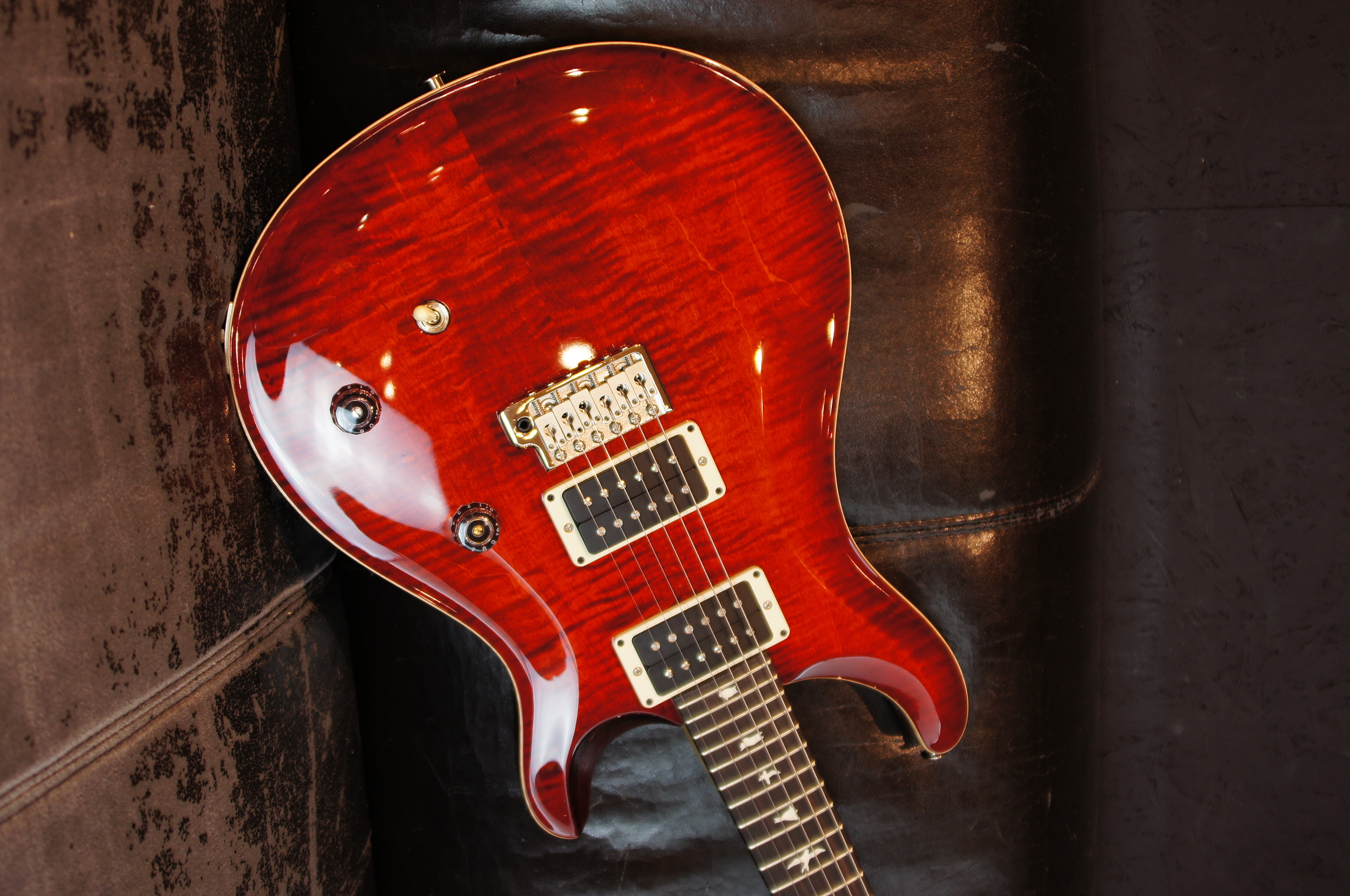 PRS CE 24 FR - Fire Red Burst