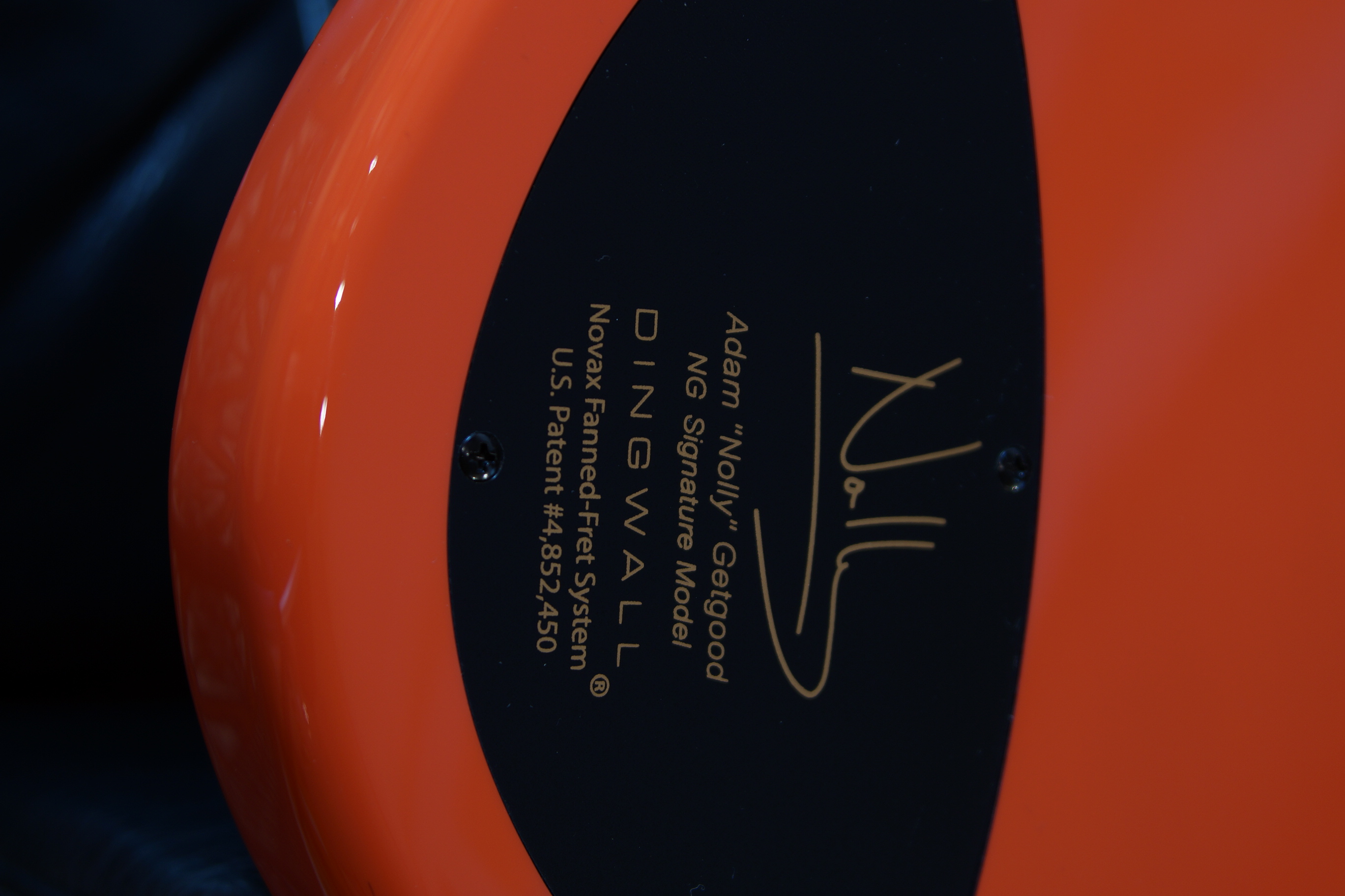 Dingwall NG3 "Nolly" Signature 5-String Fiest Red