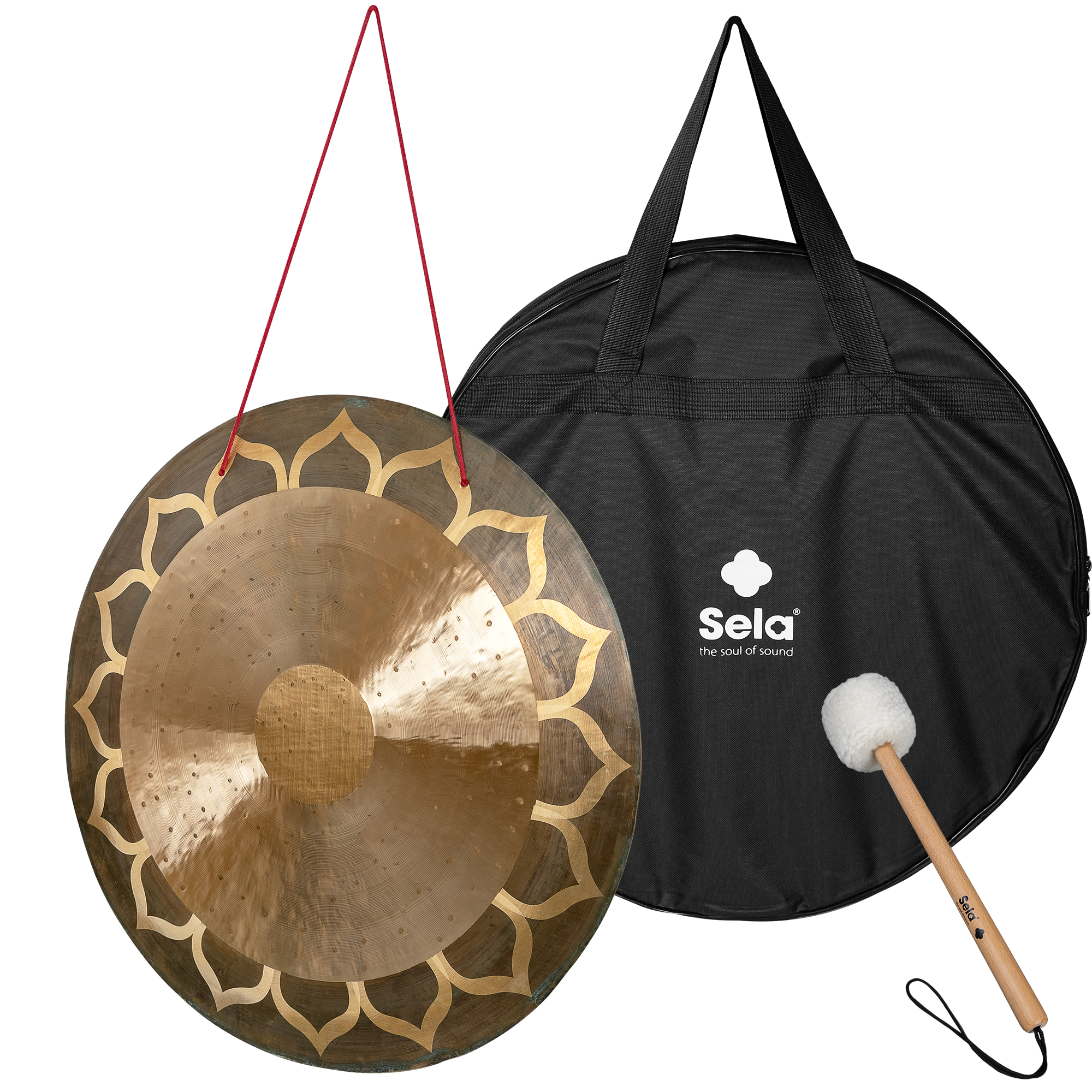 Sela Wind Gong Lotus 28"