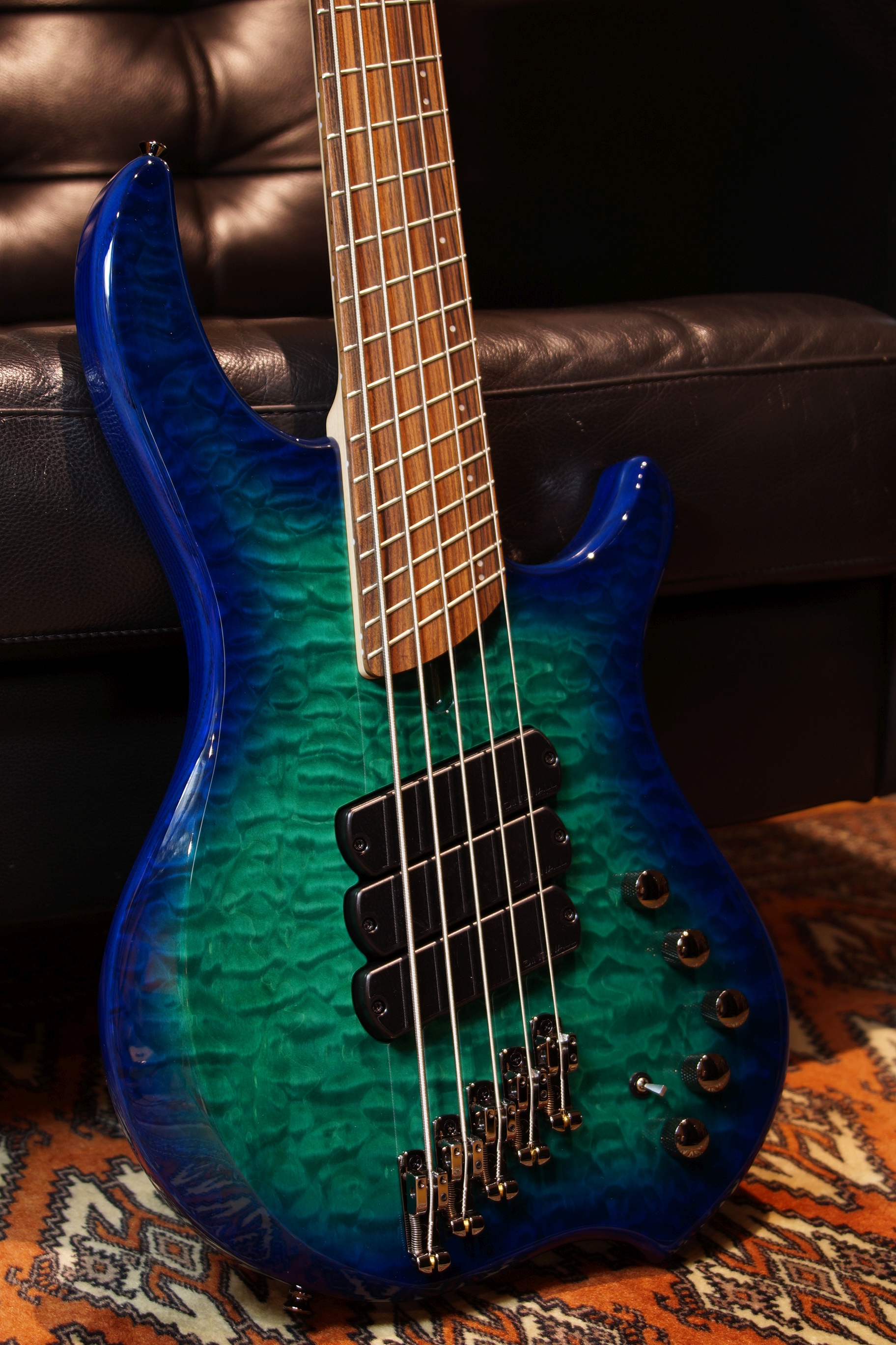 Dingwall Combustion 5 String Whalepool Burst