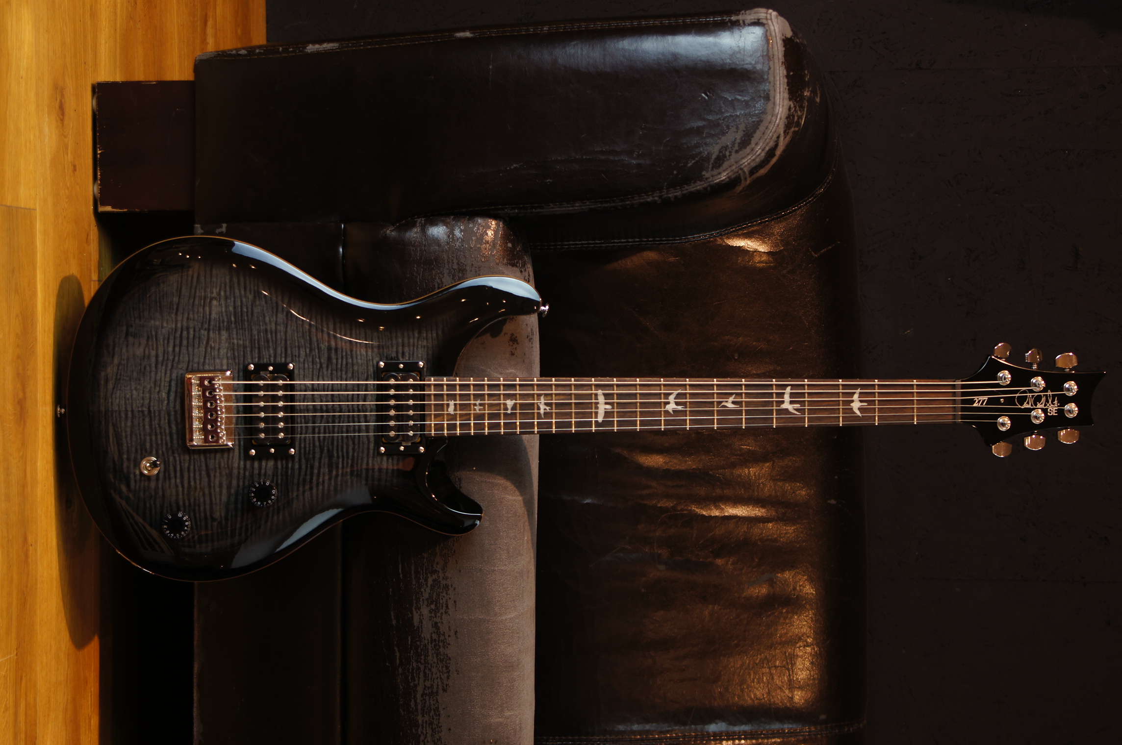 PRS SE277 Baritone - Charcoal Burst