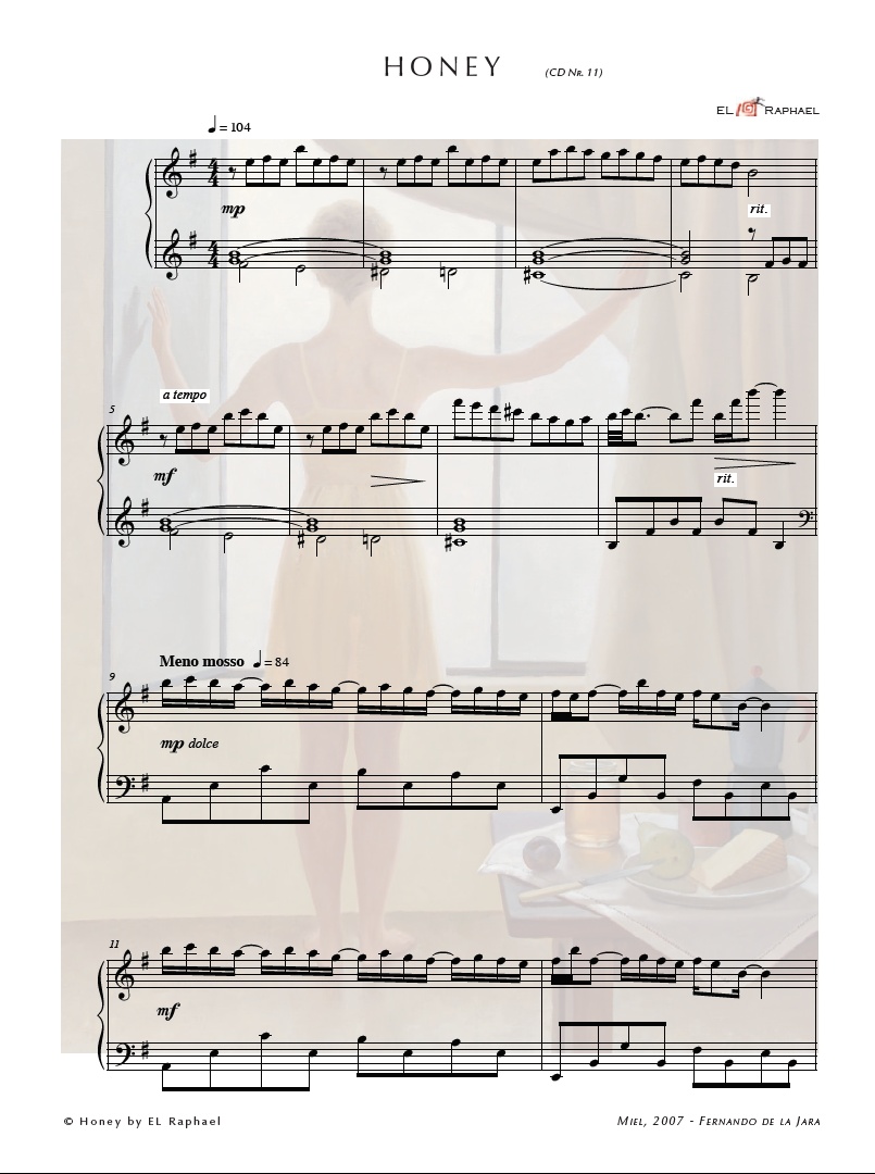 Piano Secrets - Leidenschaft spielt - EL Raphael inkl. CD