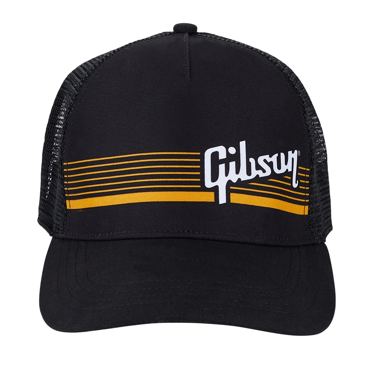 Gibson Cap Gold String Premium Trucker Snapback
