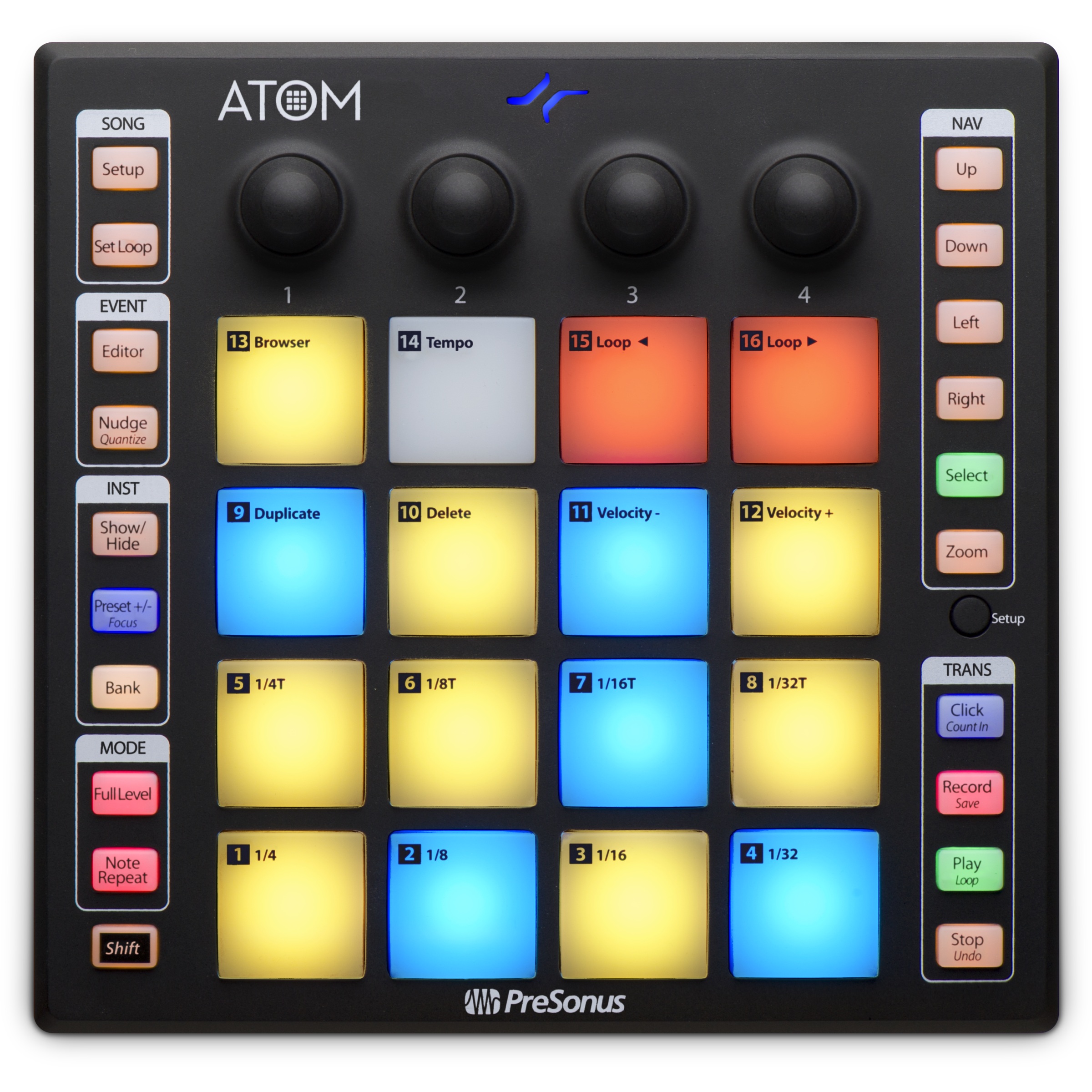 PreSonus Atom USB 16-Pad MIDI Controler