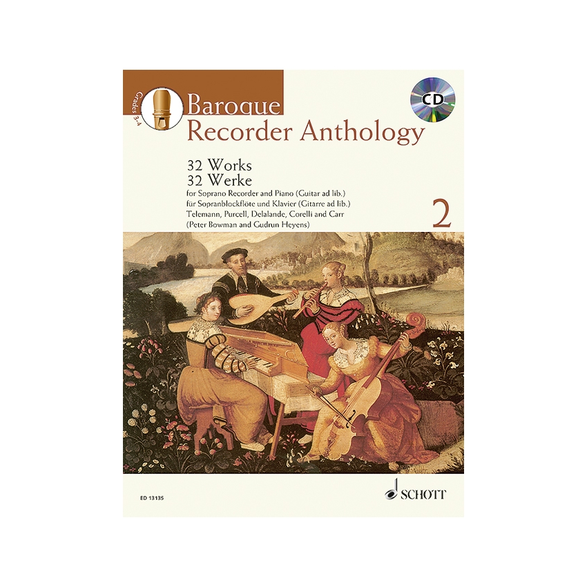 Baroque Recorder Anthology vol.2 (+CD)