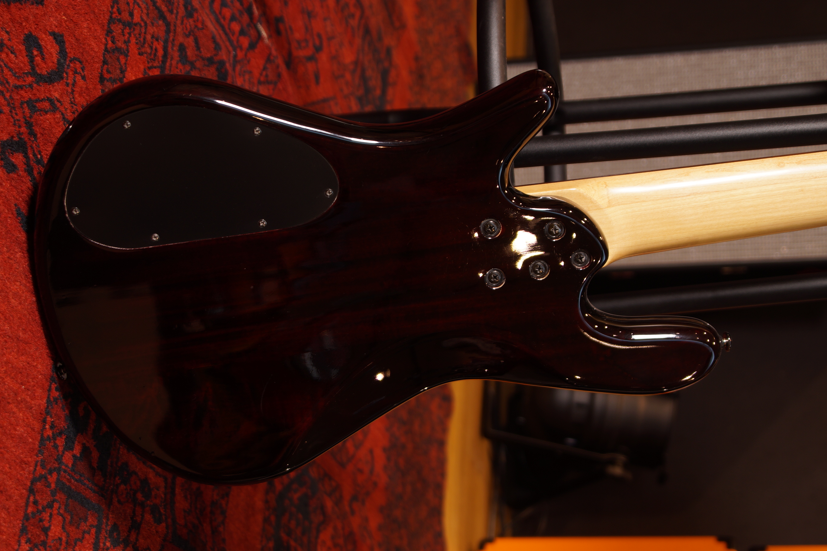 Spector Euro 5 transparent red fade mit Gigbag gebraucht