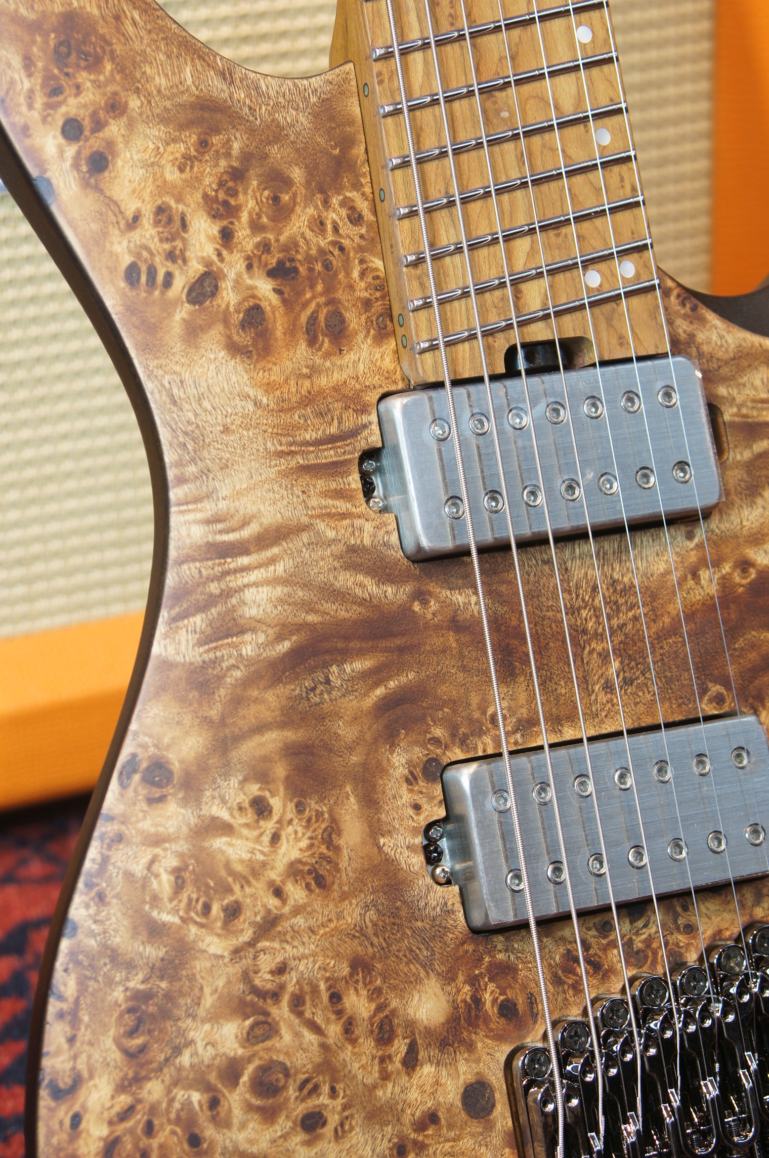 IBANEZ Quest 7-Str Antique Brown Stained, incl. Gigbag - B-Stock