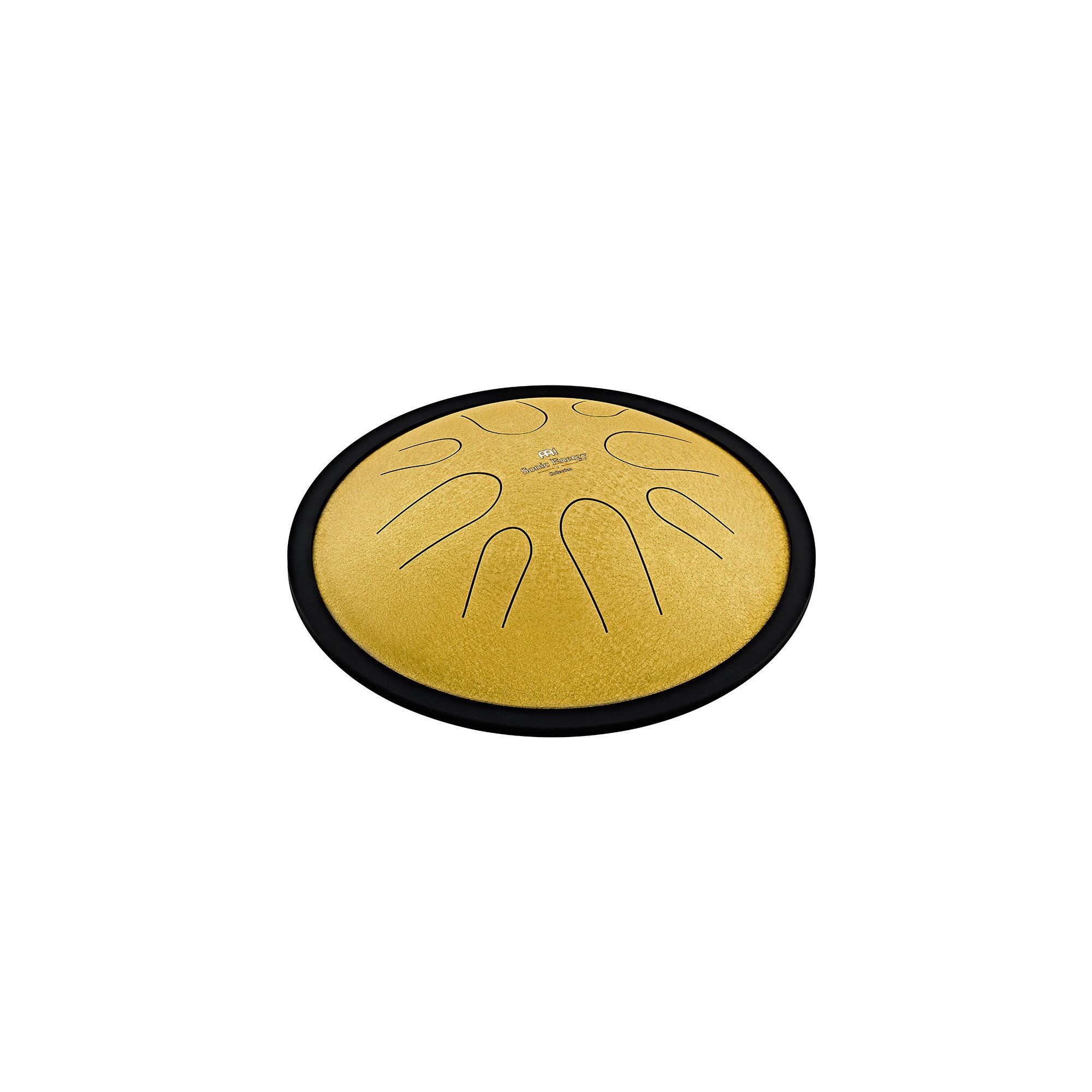 MEINL Sonic Energy 10" Compact Steel Tongue Drum, D Moll, 8 Notes, 432 Hz, Gold