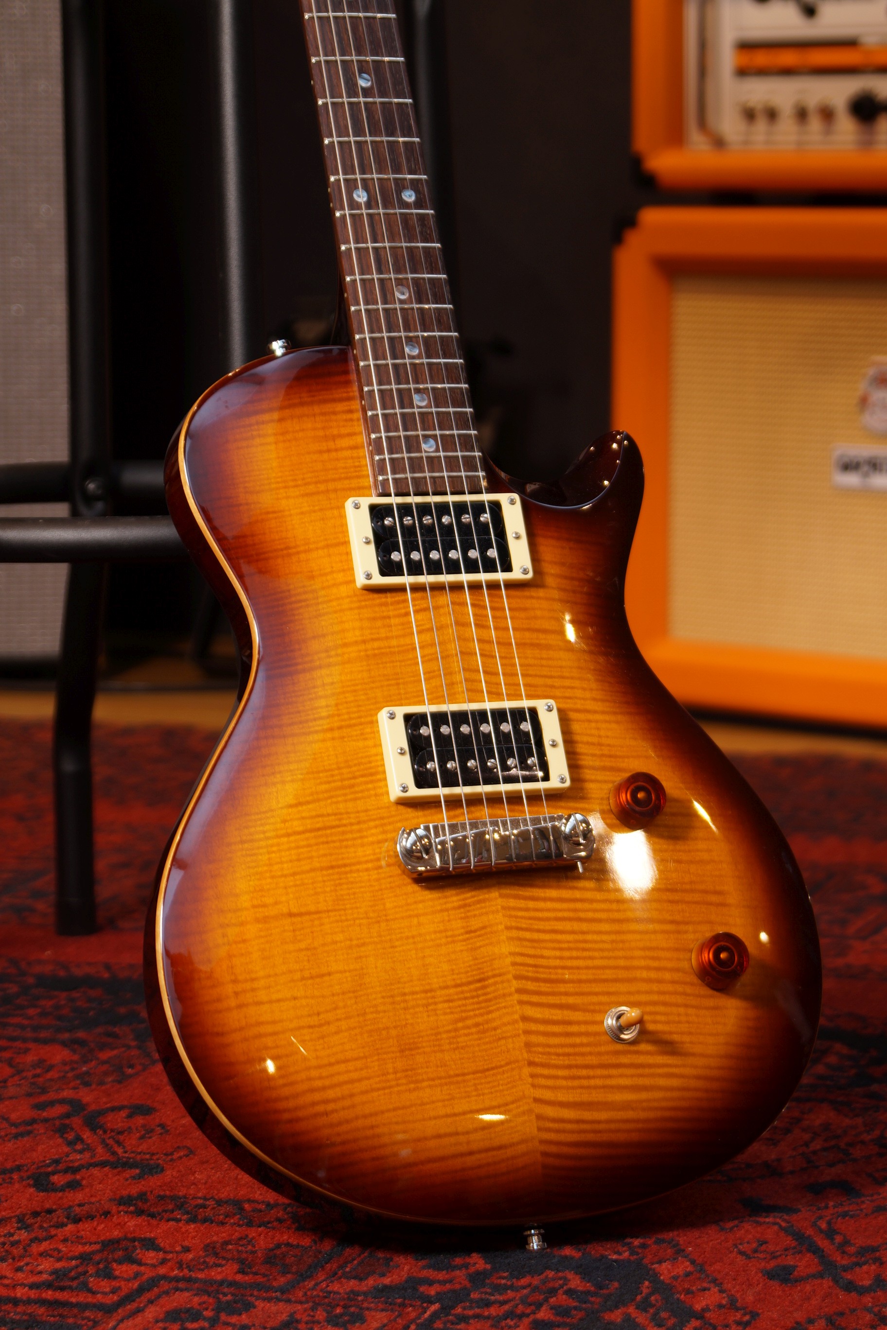 PRS SE Singlecut Tobacco Burst BJ 2006 mit Gigbag - used