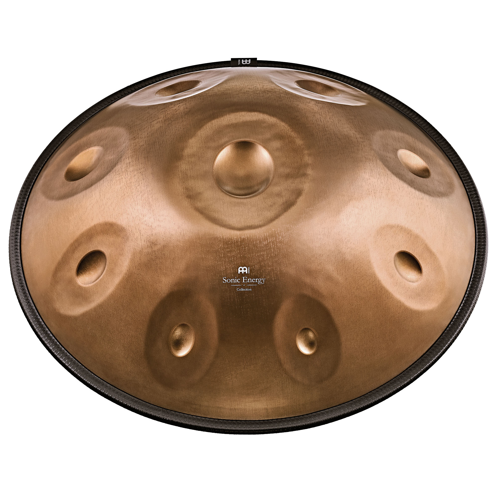 Meinl Sonic Energy Sensory Handpan, Edelstahl, F Pygmy, 11 Töne, 440 Hz, Vintage-Kupfer