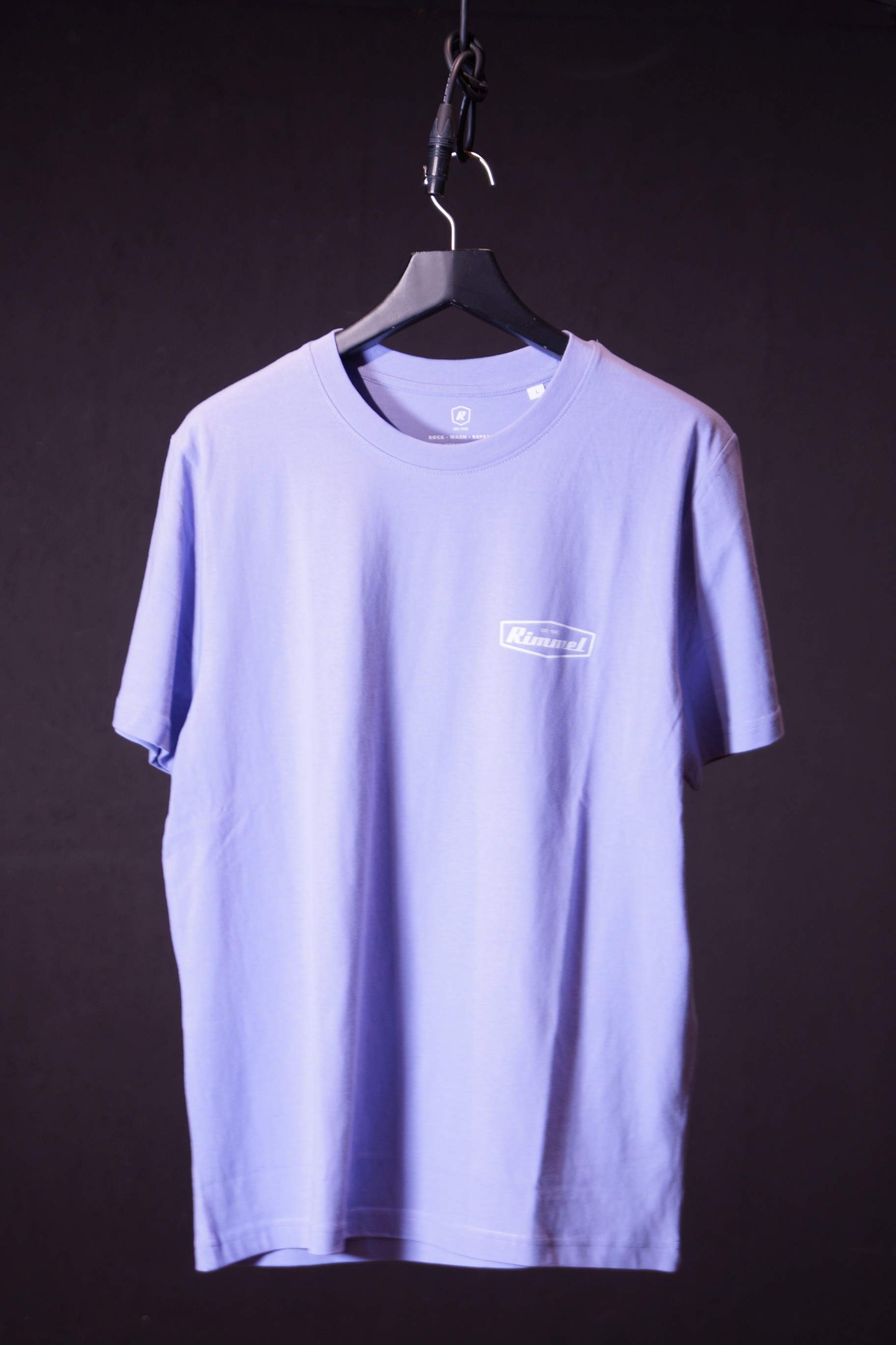 Rimmel- T-Shirt Backprint Violet - L