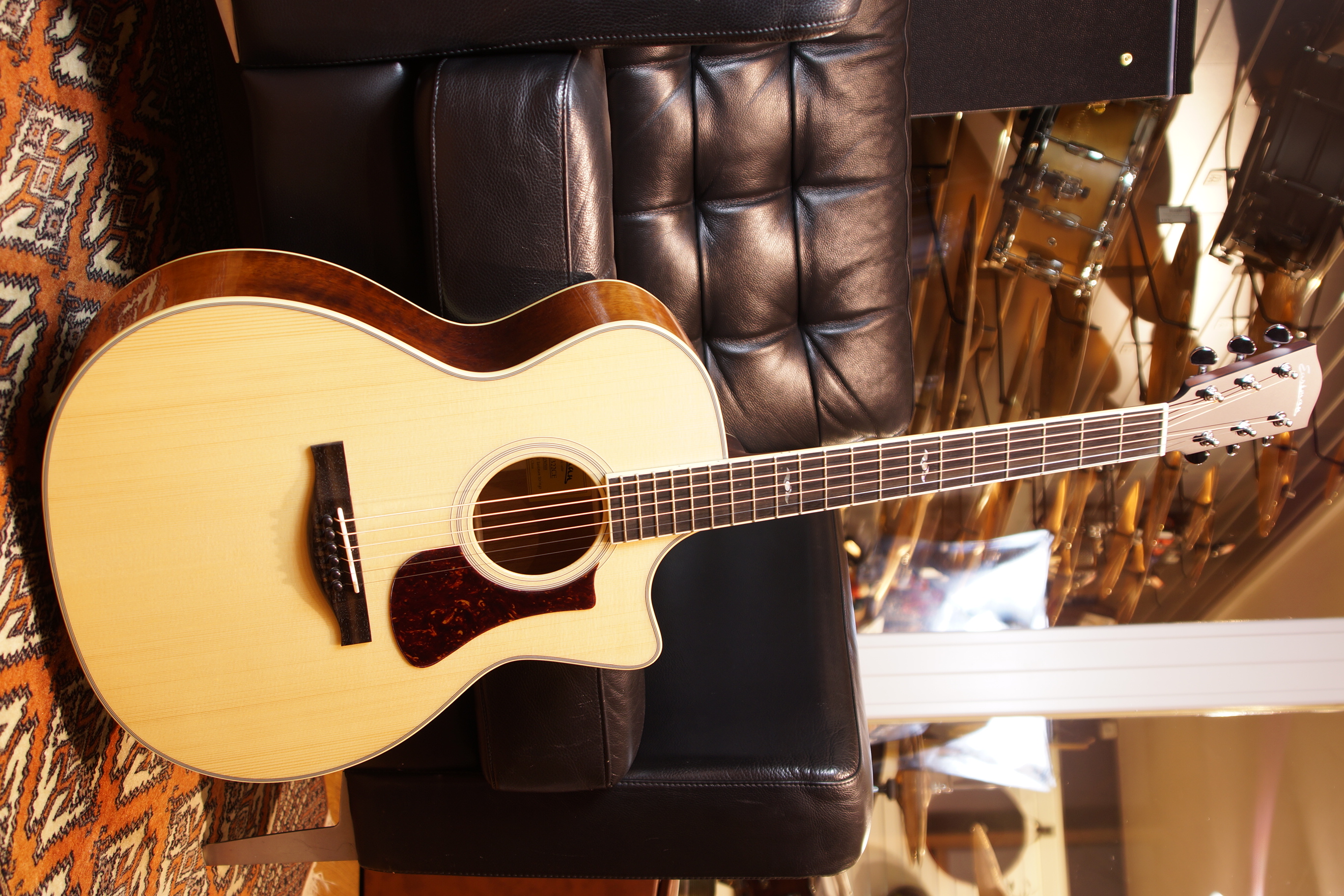 Eastman AC322CE mit Tonabnehmer und Koffer