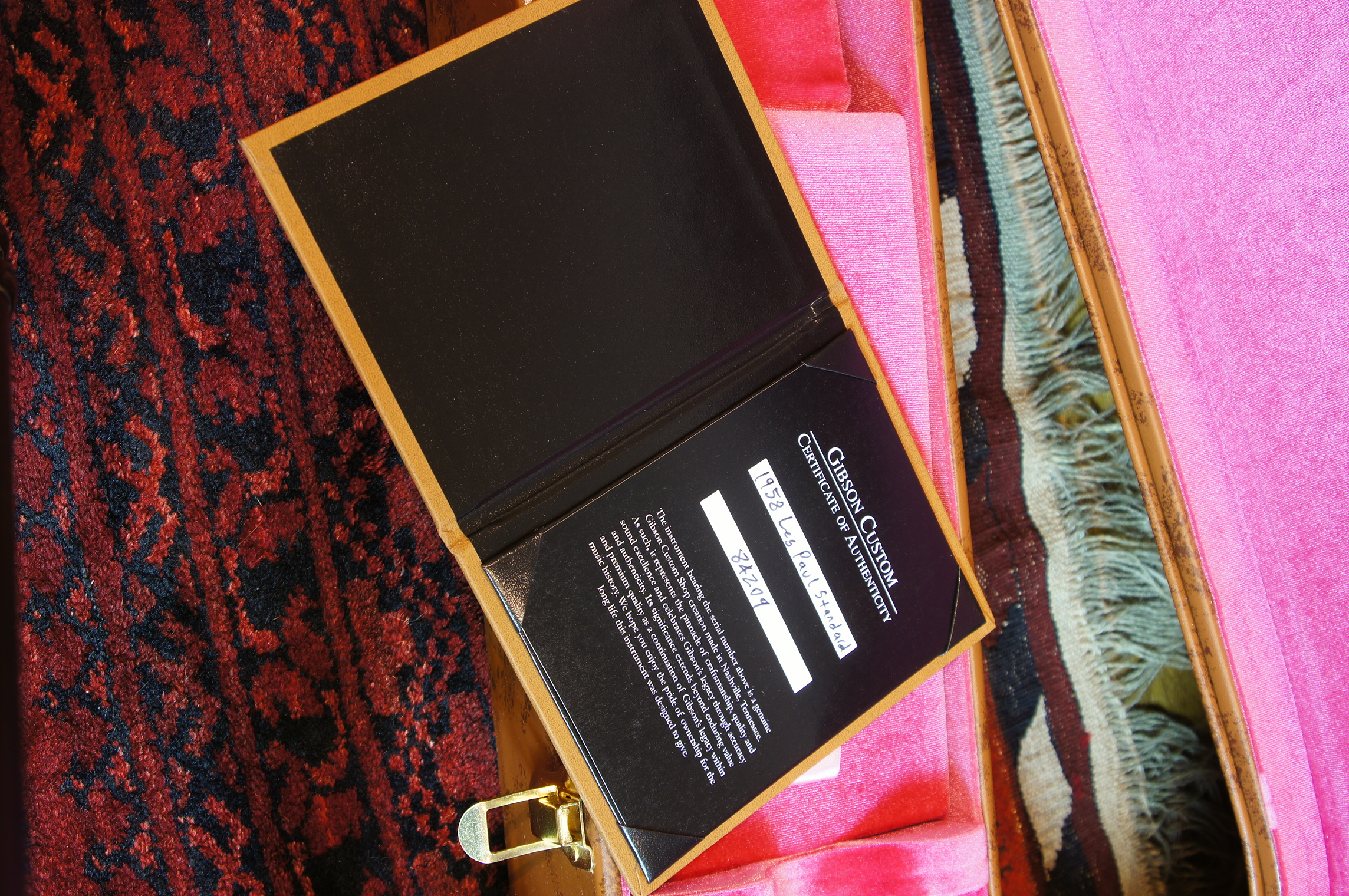 Gibson Custom Shop 1958 Les Paul Standard Reissue VOS Borubon Burst