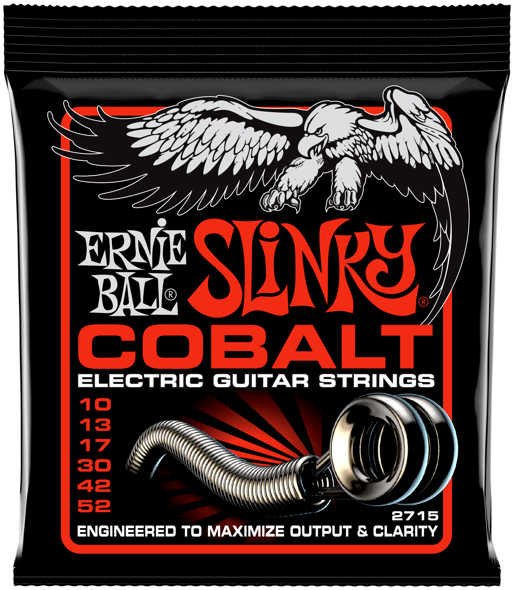 ERNIE BALL 2715 Skinny Top Slinky Cobalt 10-52