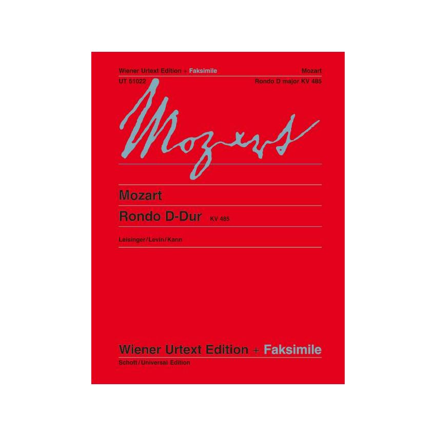 Mozart - Rondo D-Dur KV 485