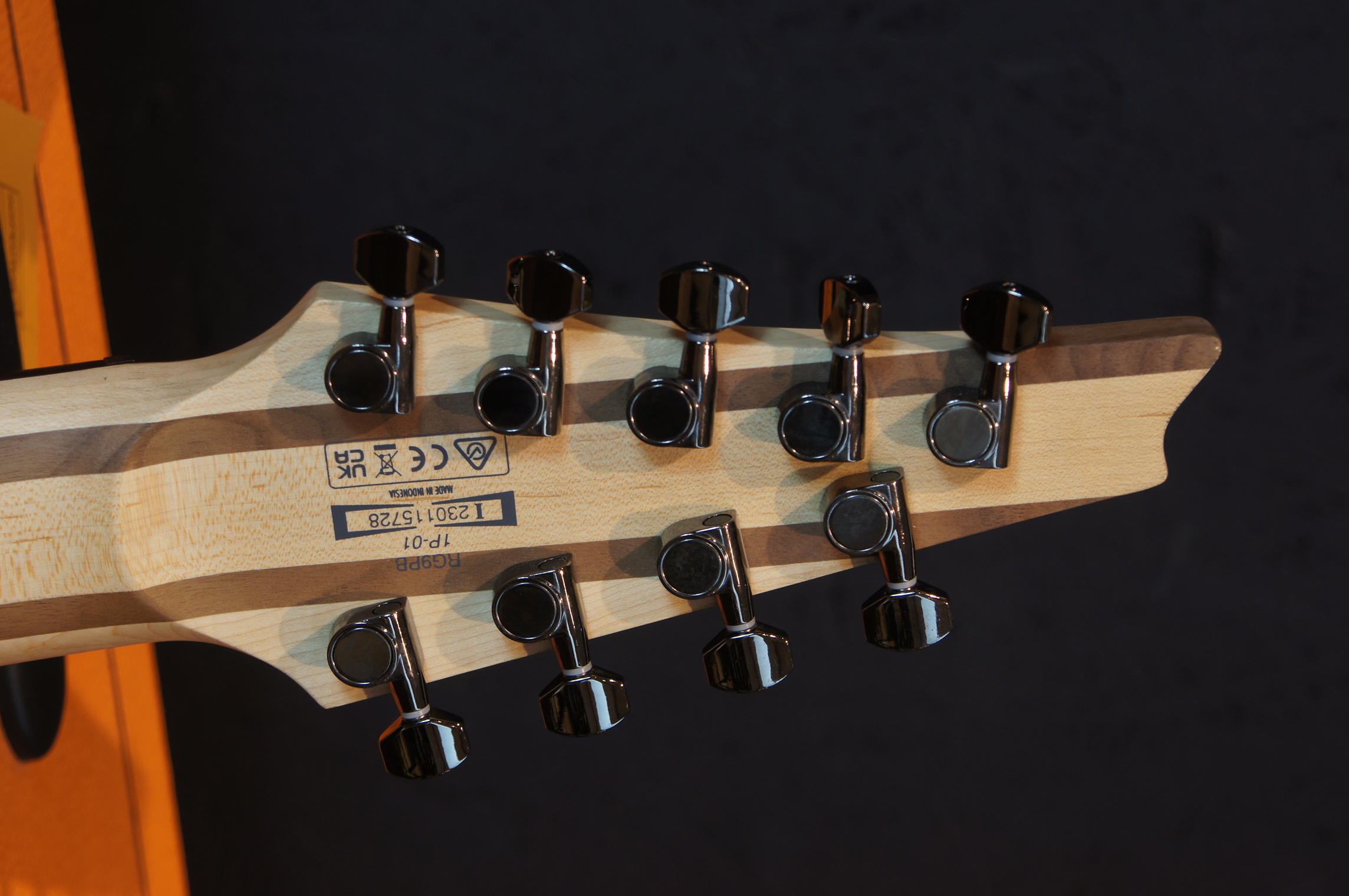 IBANEZ RG 9-String Transparent Gray Flat - B-Ware