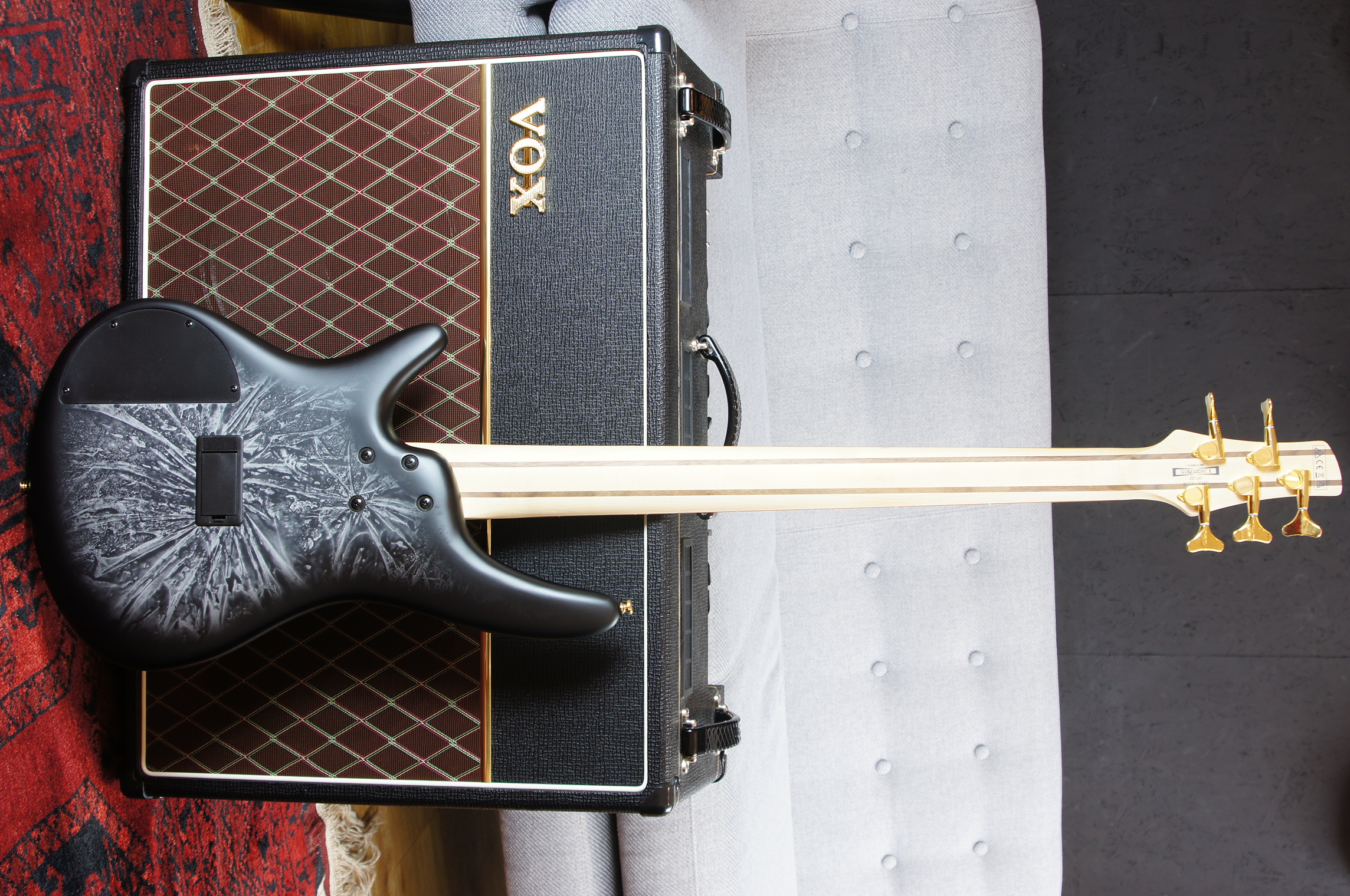 IBANEZ SR 5-Str Black Ice Frozen Matte