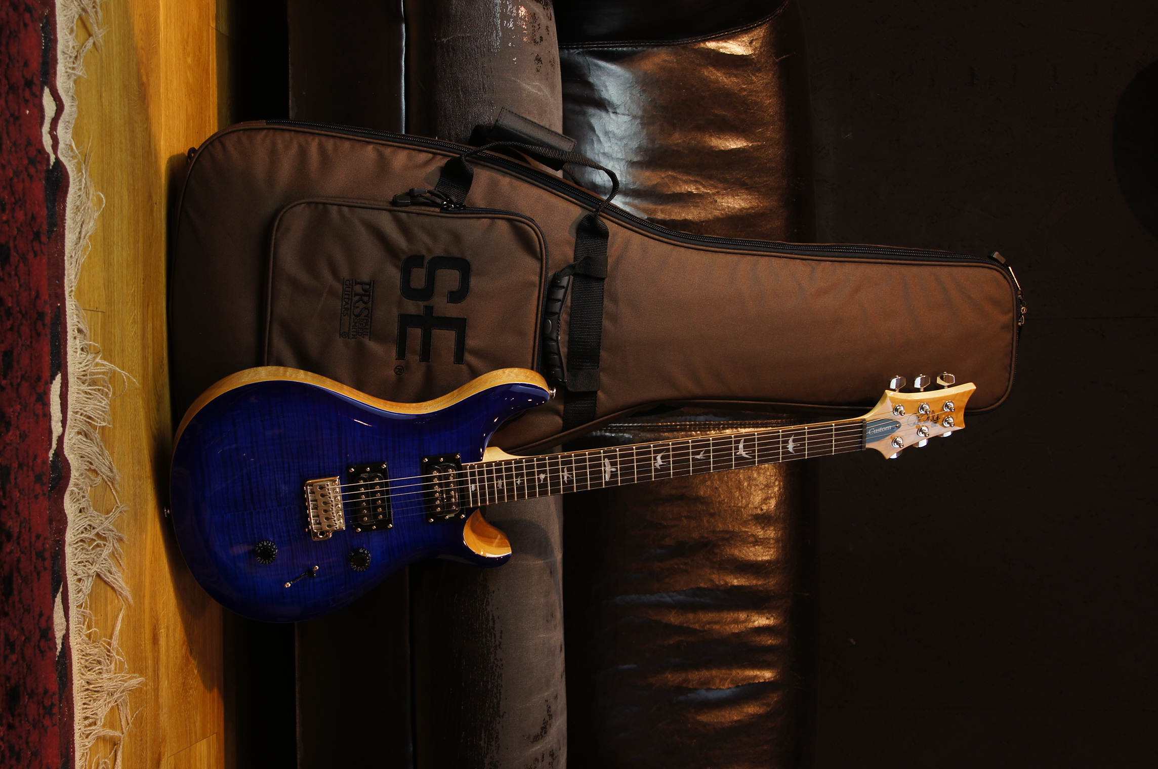 PRS SE Custom 24 - Faded Blue Burst