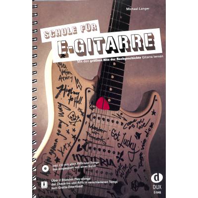 Schule für E-Gitarre (+Online Audio)