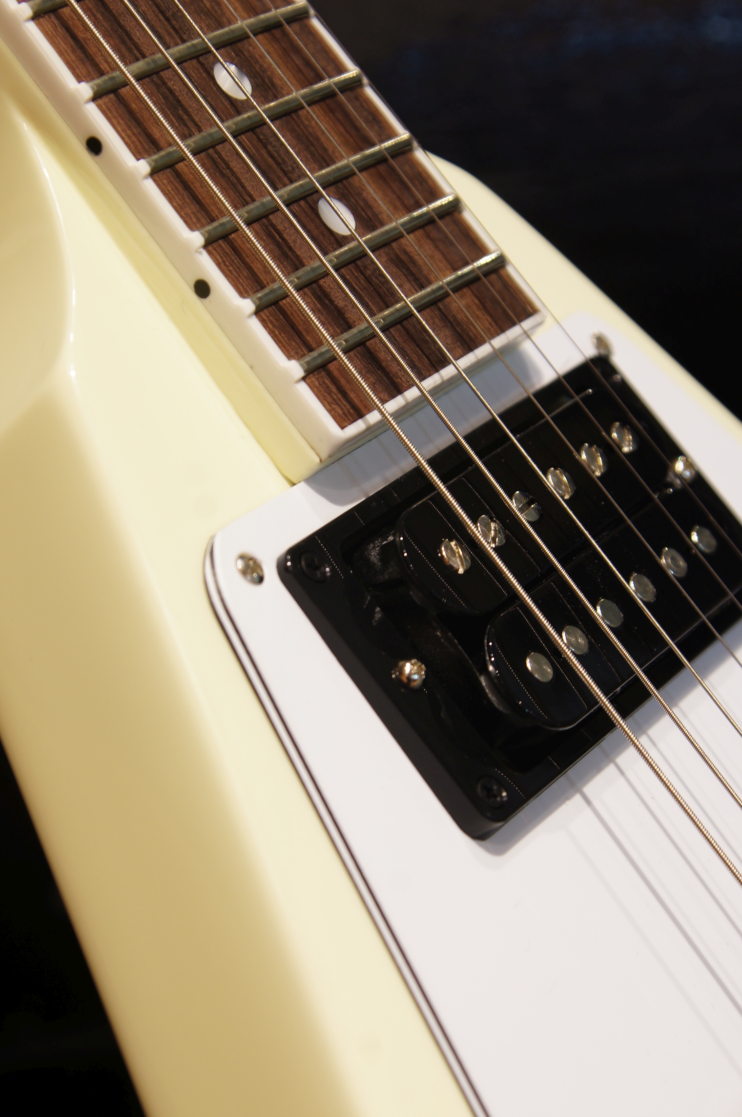 Gibson 70s Flying V Classic White