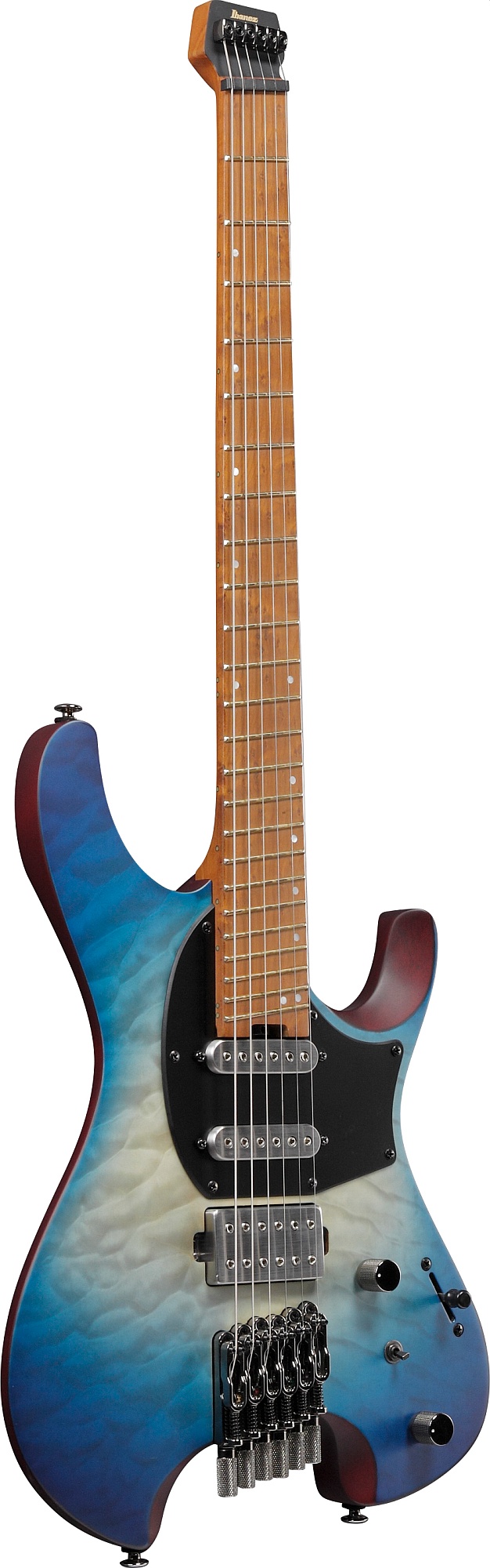 Ibanez QX54QM-BSM Quest Series E-Gitarre 6 String - Blue Sphere Burst Matte + Gigbag