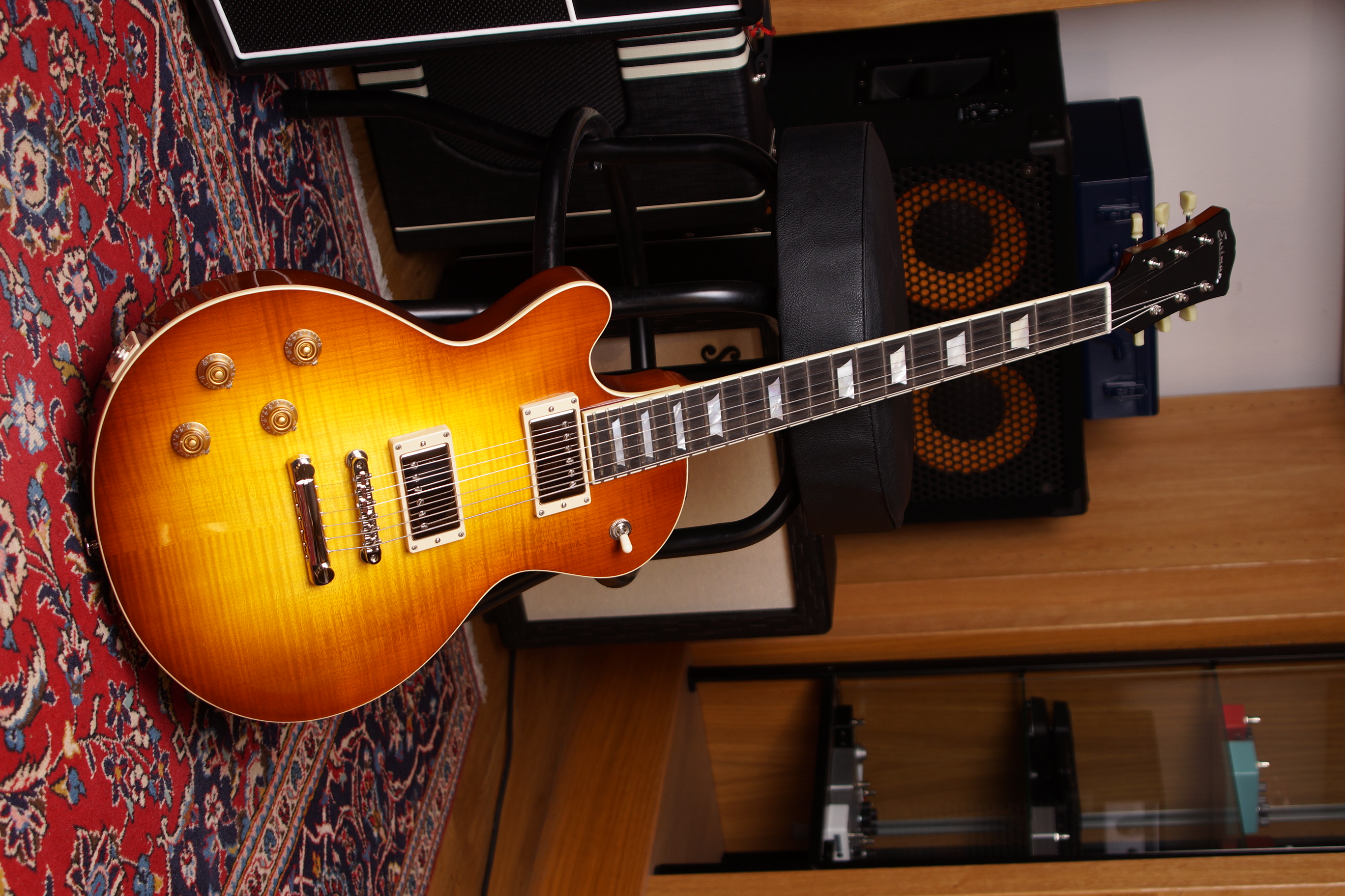 Eastman SB59L-GB Goldburst Lefthand E-Gitarre