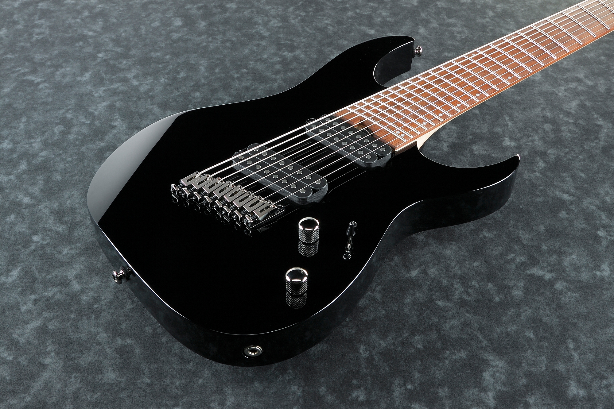 Ibanez RGMS8-BK 8-String Multiscale - black