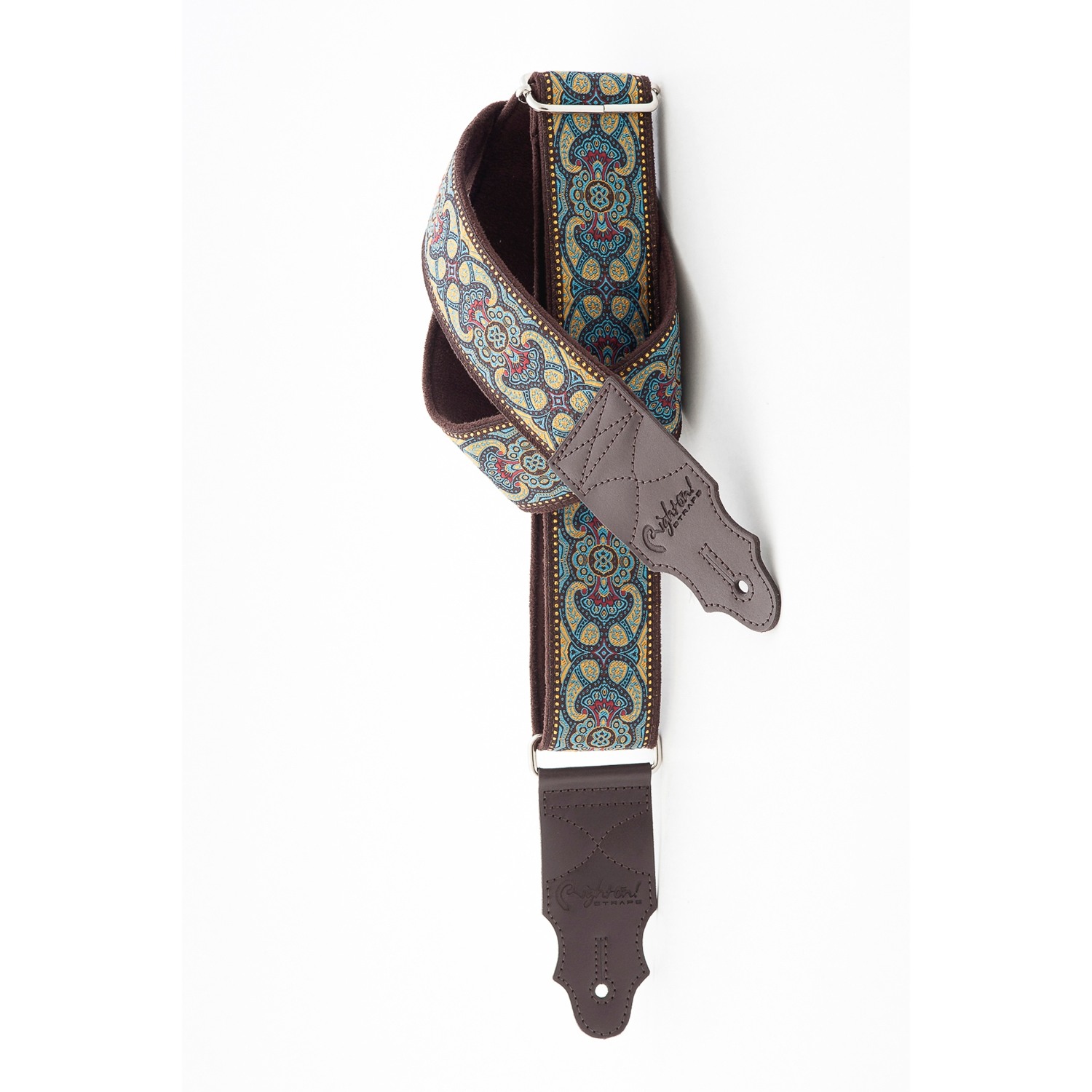 RightOn! Gitarrengurt STANDARD plus ROSKILDE Teal