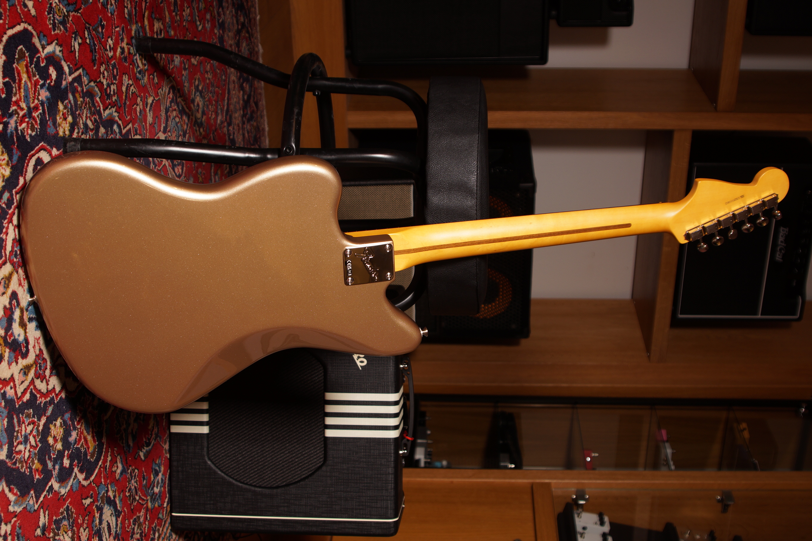 Fender Jazzmaster American Professional Classic Firemist Gold