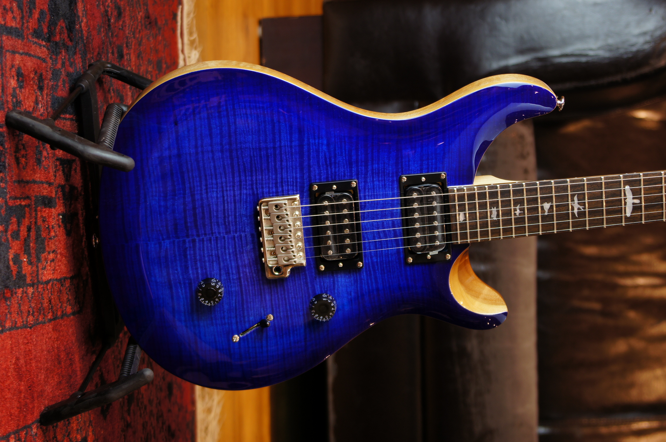 PRS SE Custom 24 - Faded Blue Burst