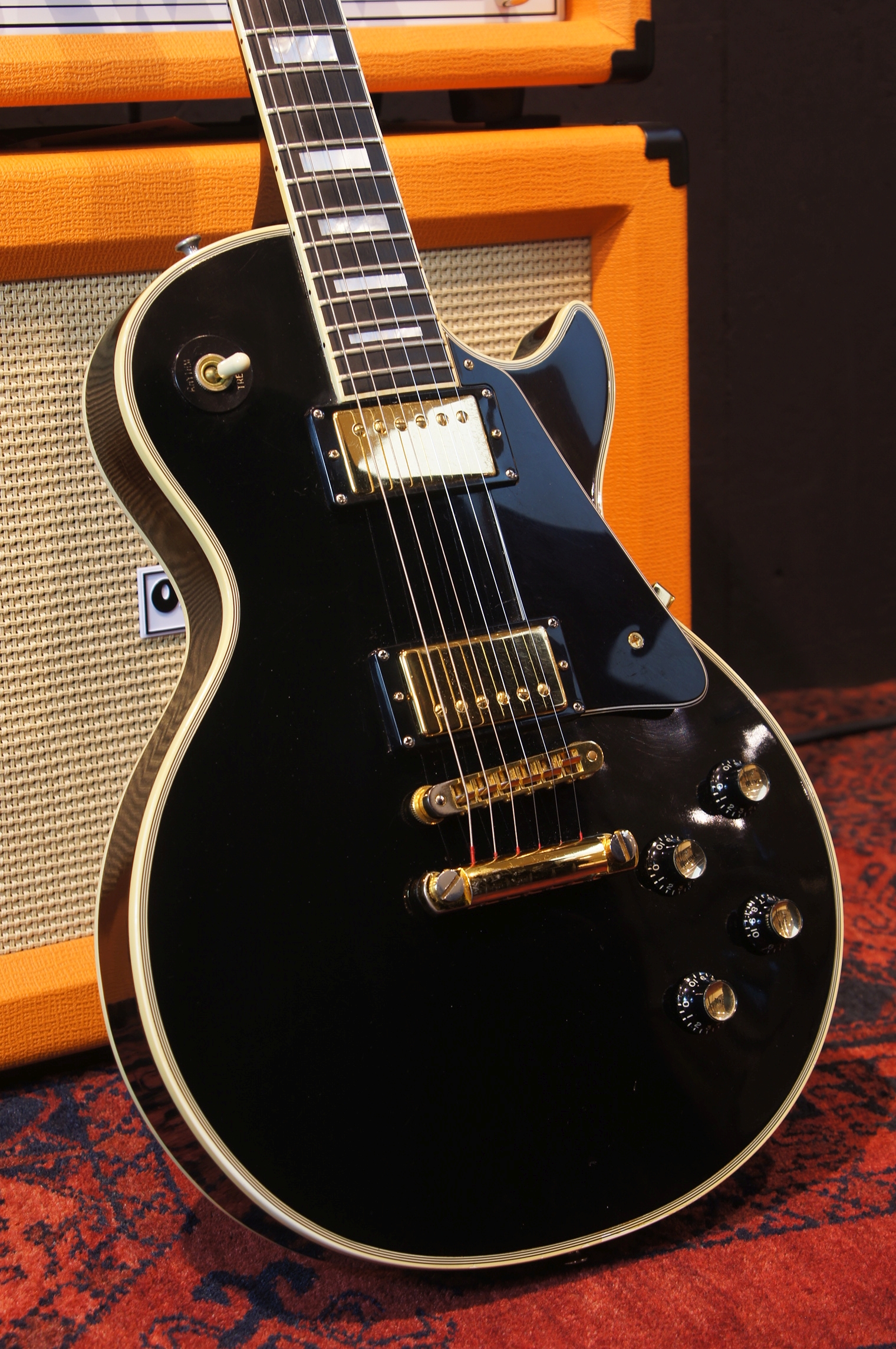 Gibson Les Paul Standard black beauty -  BJ 1977