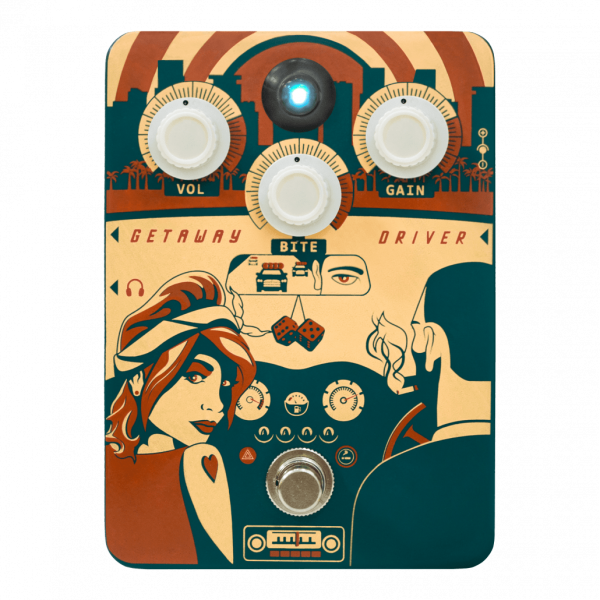 Orange FX Pedal Getaway Driver