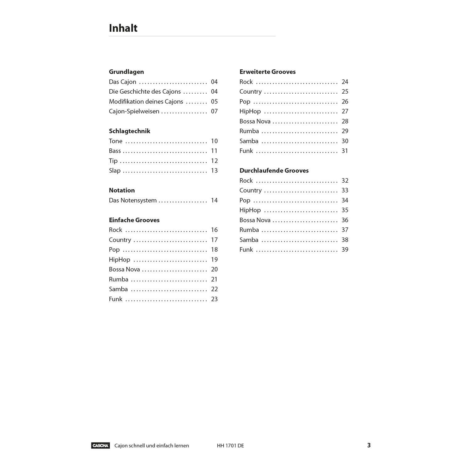 Sela Cajon Primera - Bundle mit Tasche