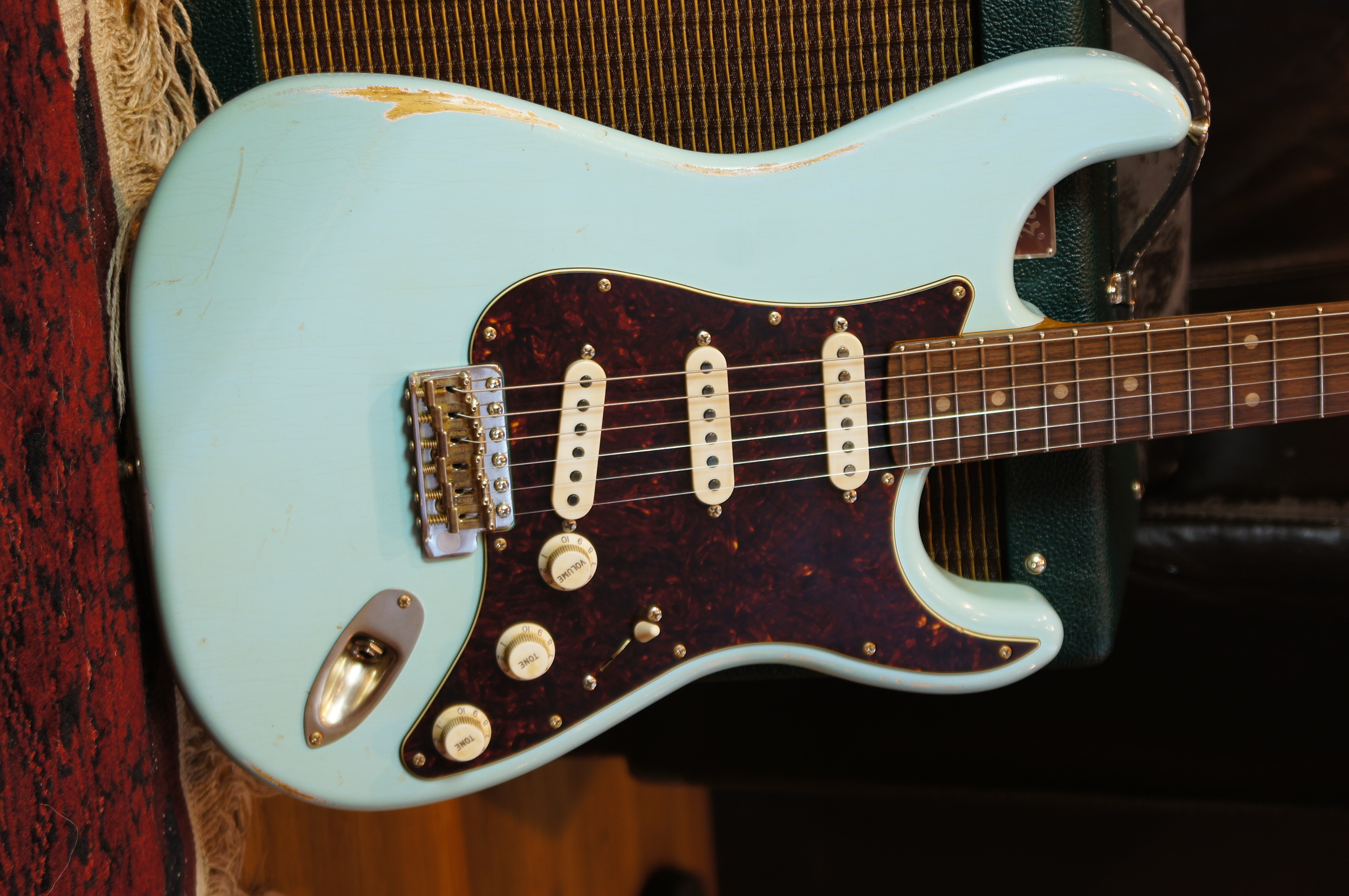 Atkin Electric S-63 The Sixty-Three aged Nitro Sonic Blue